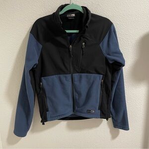 REI Black and Blue Fleece Jacket